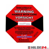 ShockWatch® Label, rot 50 g / 50 ms | HILDE24 GmbH
